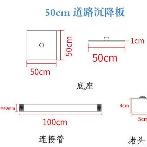 中卫沉降板规格型号如何选择？